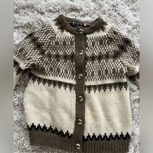 Centrecraft Cymru Pure Wool Sweater Made in Britain Women’s Size XS